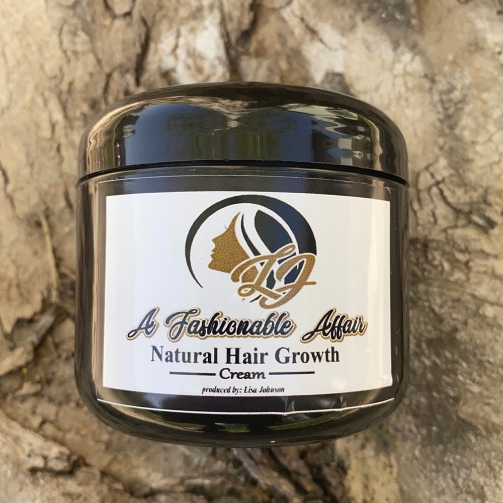 A Fashionable Affair Natural Hair Growth Cream by: Lisa Johnson